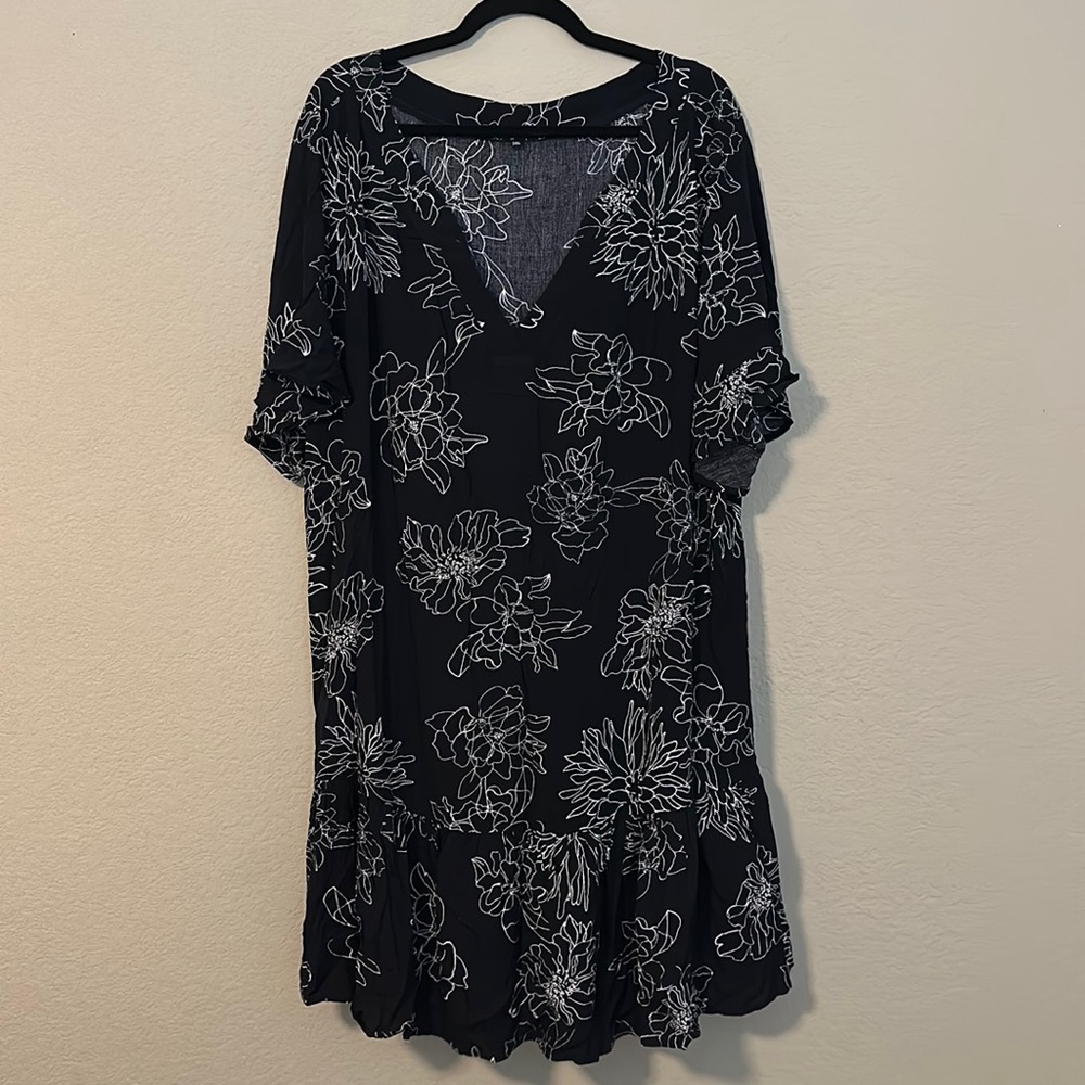Amazon Floral Print Swimsuit Coverup